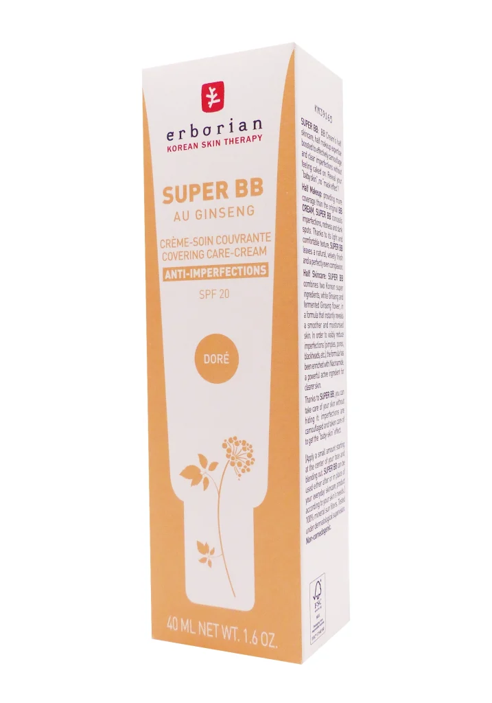ERBORIAN SUPER BB DORE 40ML 2 erborian super bb dore 40 ml