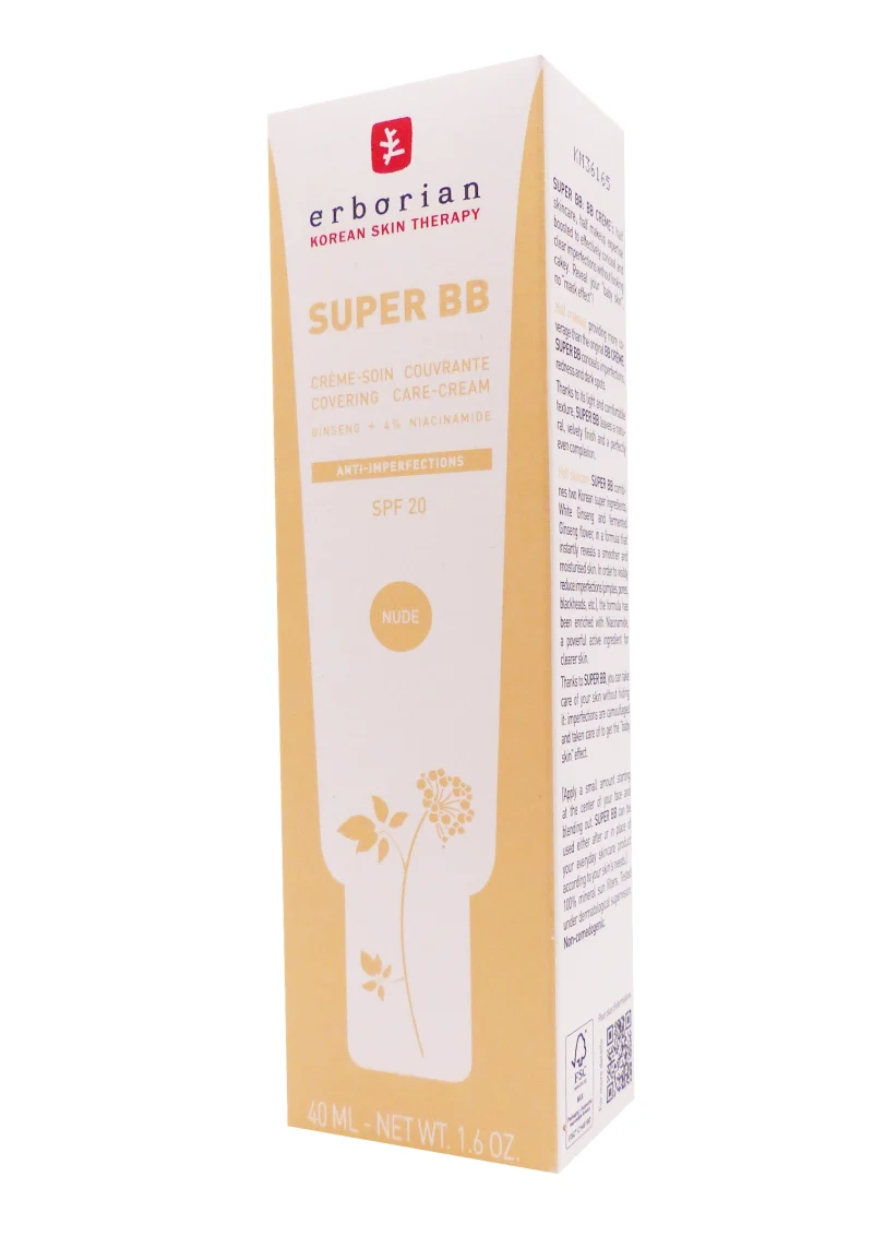 erborian super bb nude spf 20 40 ml