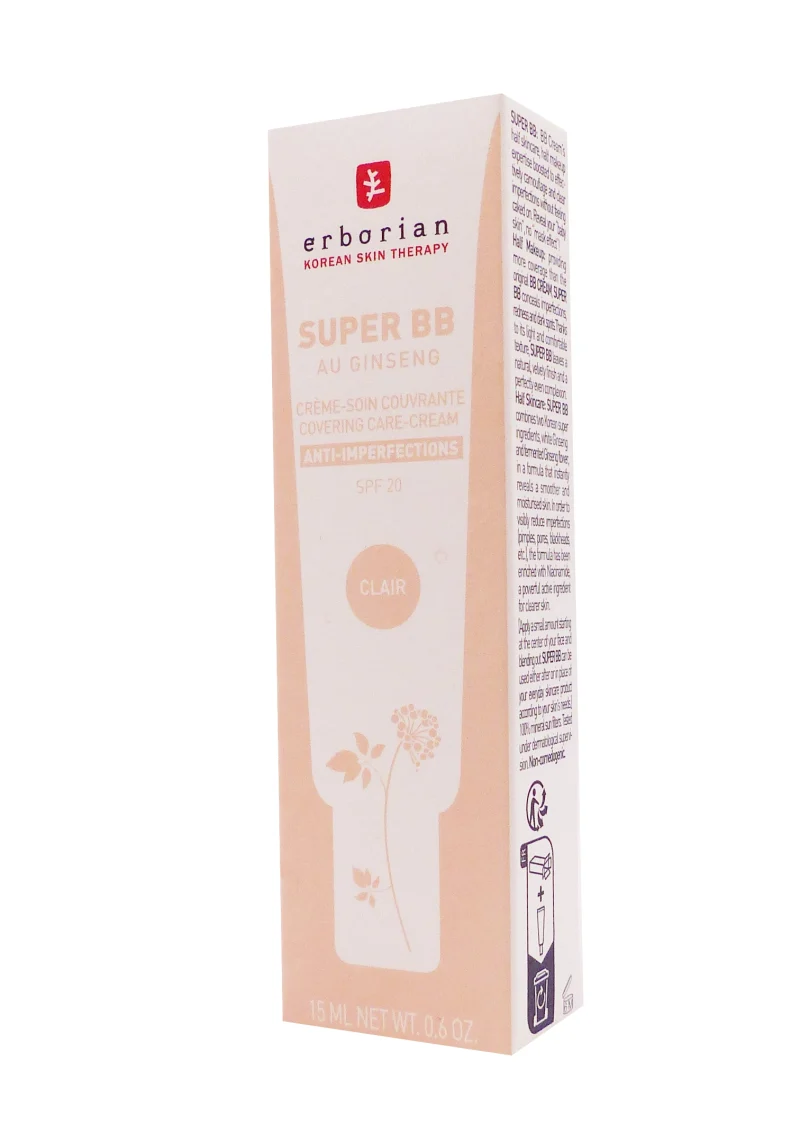 erborian super bb spf clair 15 ml