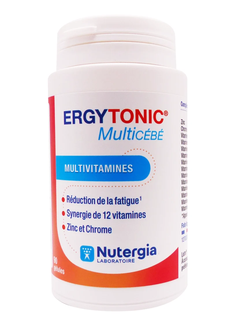 ergytonic multicébé 90 gélules