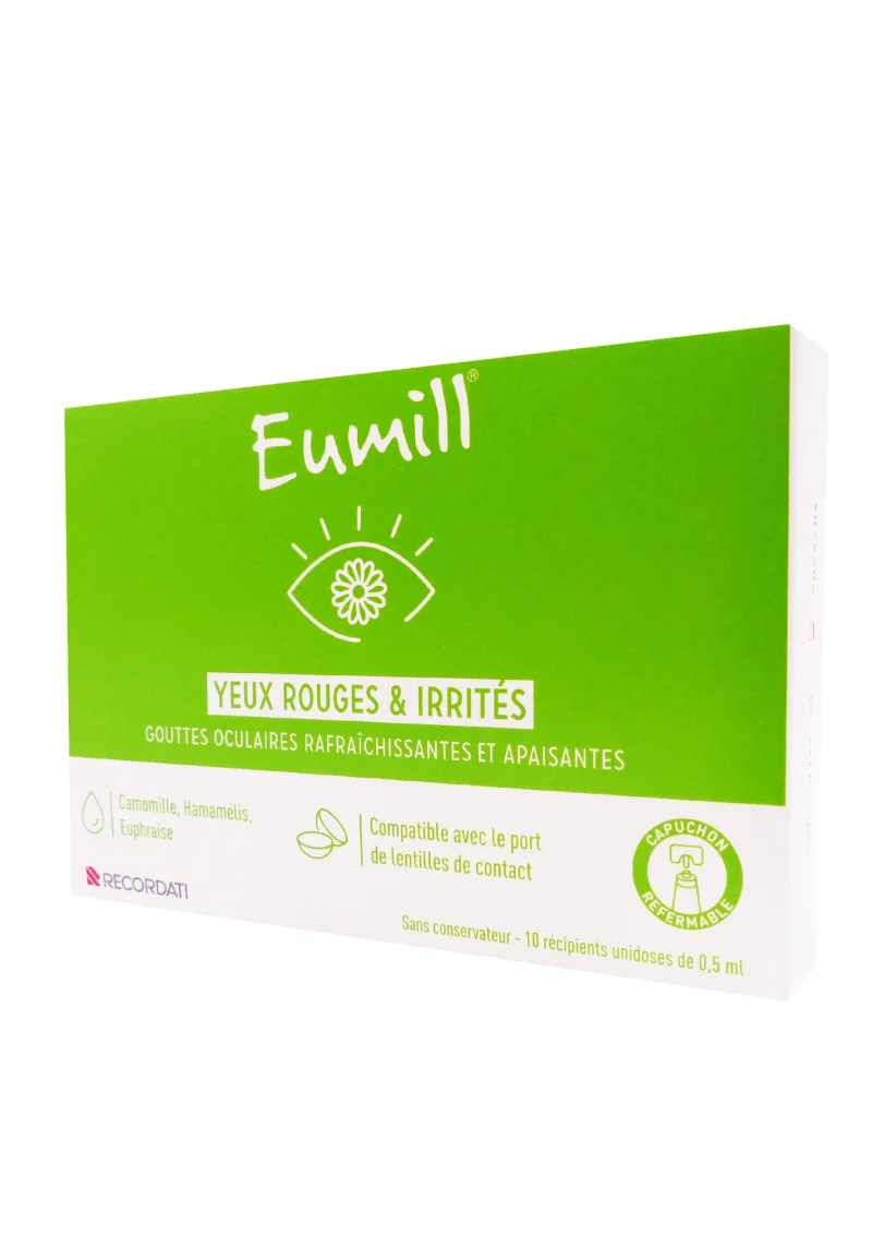 eumill yeux rouges irrités