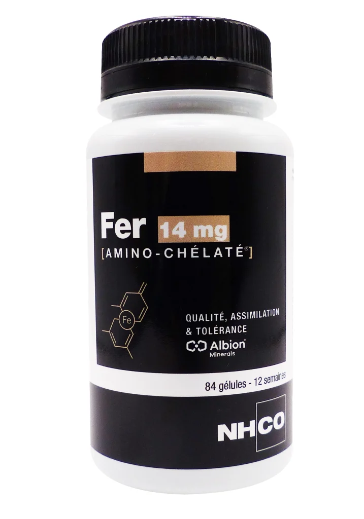 NHCO FER 14MG 84 GELULES 2 fer 14 mg nhco 84 gelules