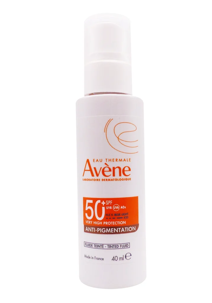 AVENE SOLAIRE ANTI-PIGMENTATION SPF 50 + 40ML 3 fluide teinte anti pigmentation spf 50