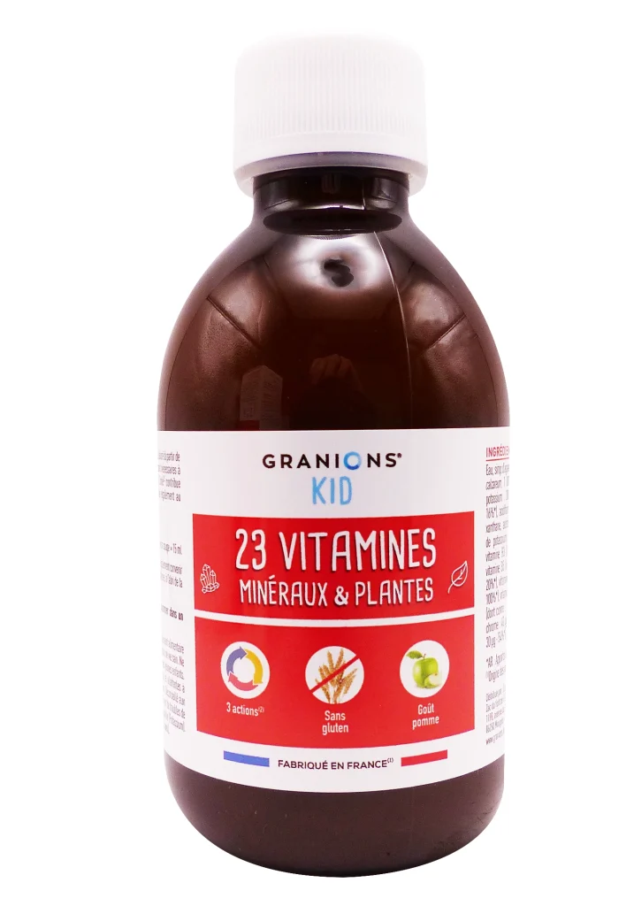 GRANIONS KID 23 VITAMINES 200 ML 4 granion 23 vitamine sirop