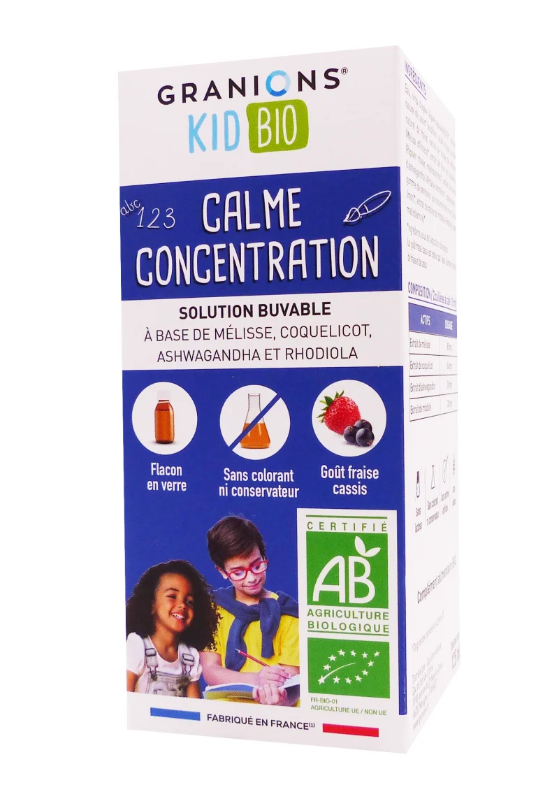 granions kids calme concentration