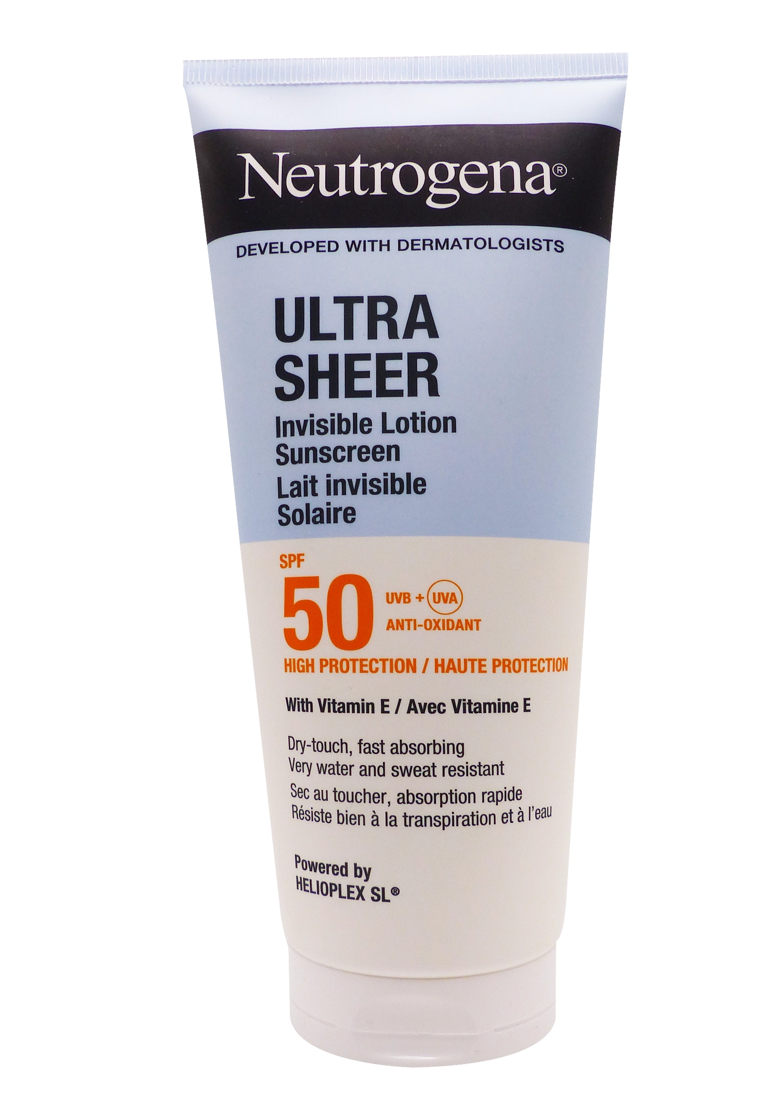 NEUTROGENA LAIT INVISIBLE SOLAIRE SPF 50 200ML 1 lotion invisible spf 50 neutrogena