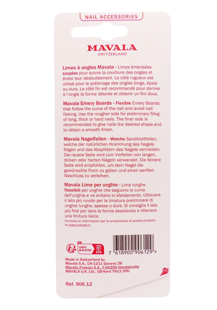 MAVALA 8 LIMES ONGLES GRISES 3 mavala limes dos