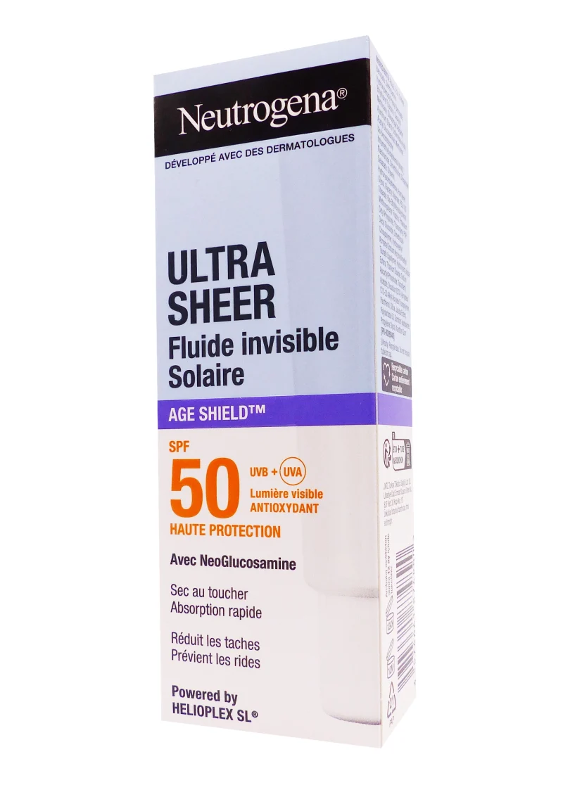 neutrogena fluide invisible spf 50
