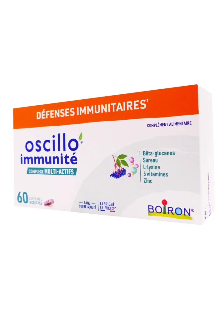 BOIRON OSCILLO IMMUNITE 60 COMPRIMES BICOUCHES 2 oscillo immunite biron
