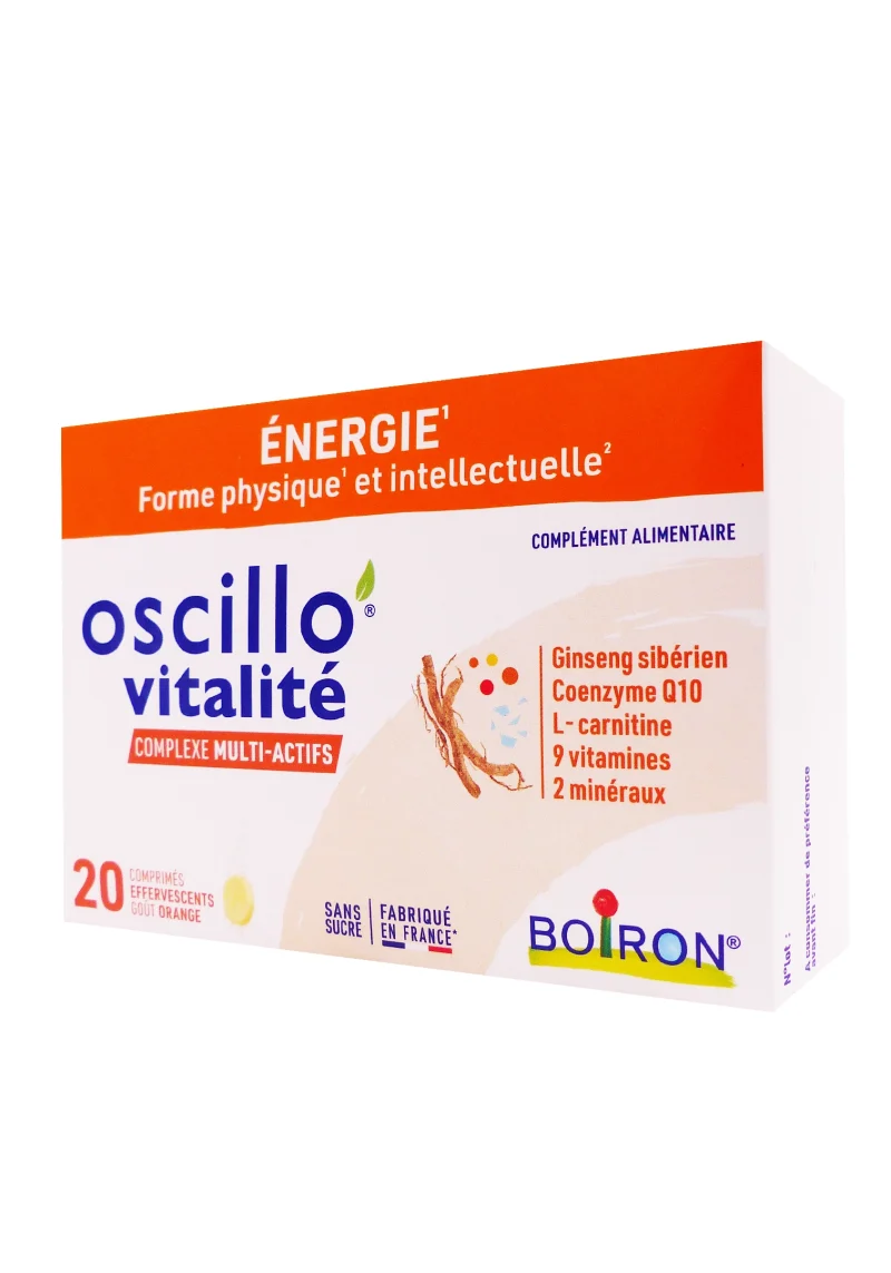 Oscillo'Vitalité Complexe Multi-Actifs 20 comprimés effervescents