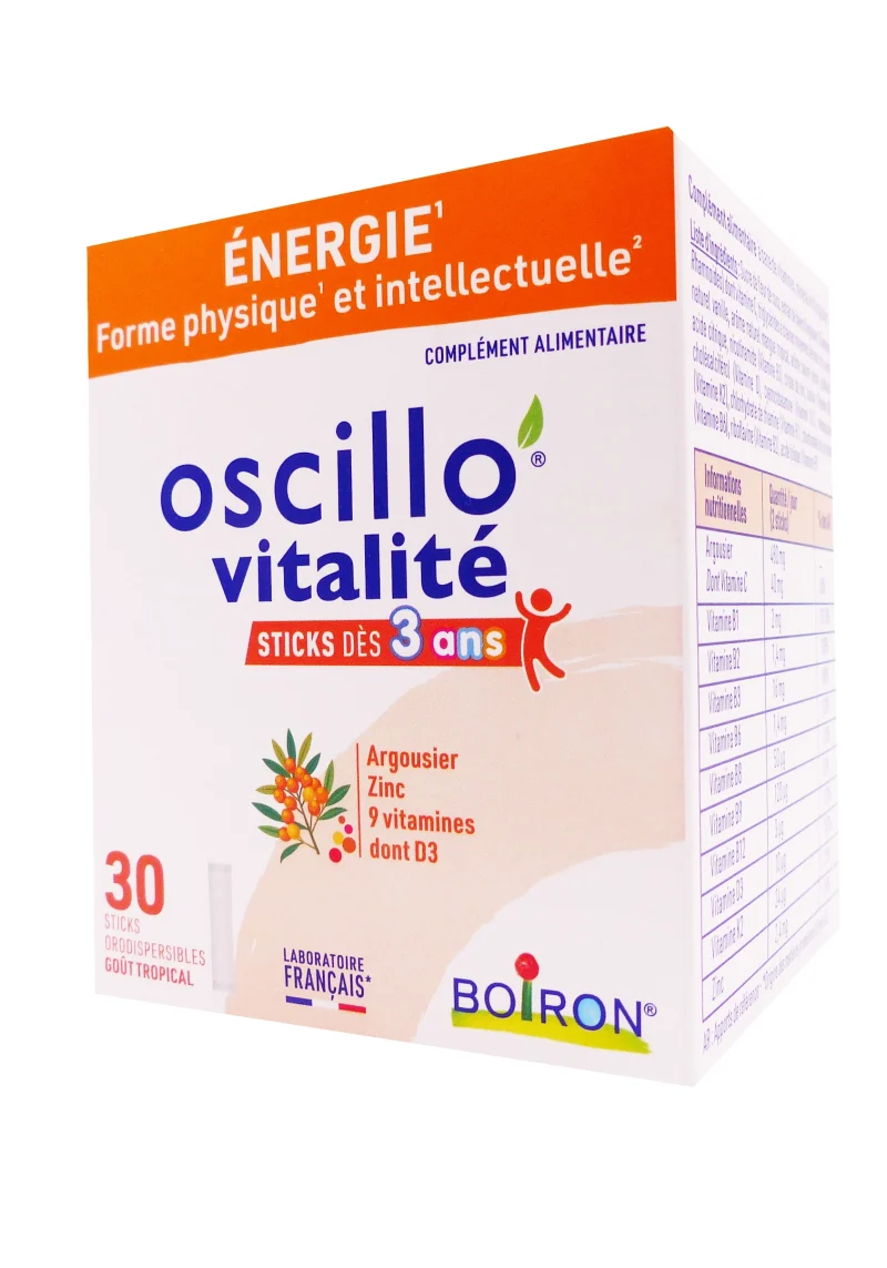oscillo vitalité sticks dès 3 ans 30 sticks