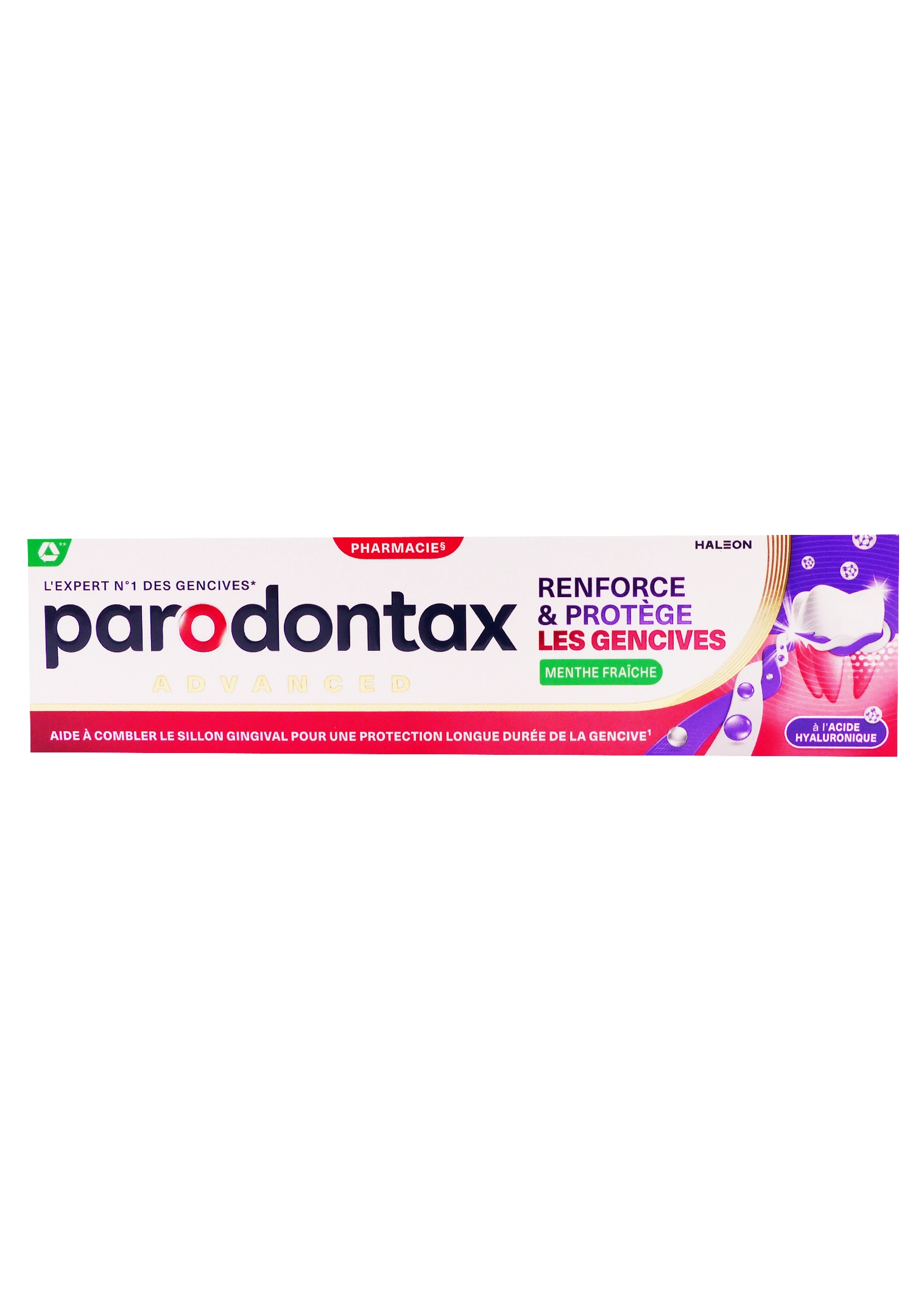 PARODONTAX ADVANCES RENFORCE & PROTEGE LES GENCIVES DENTIFRICE 75ML 1 parodontax gencives
