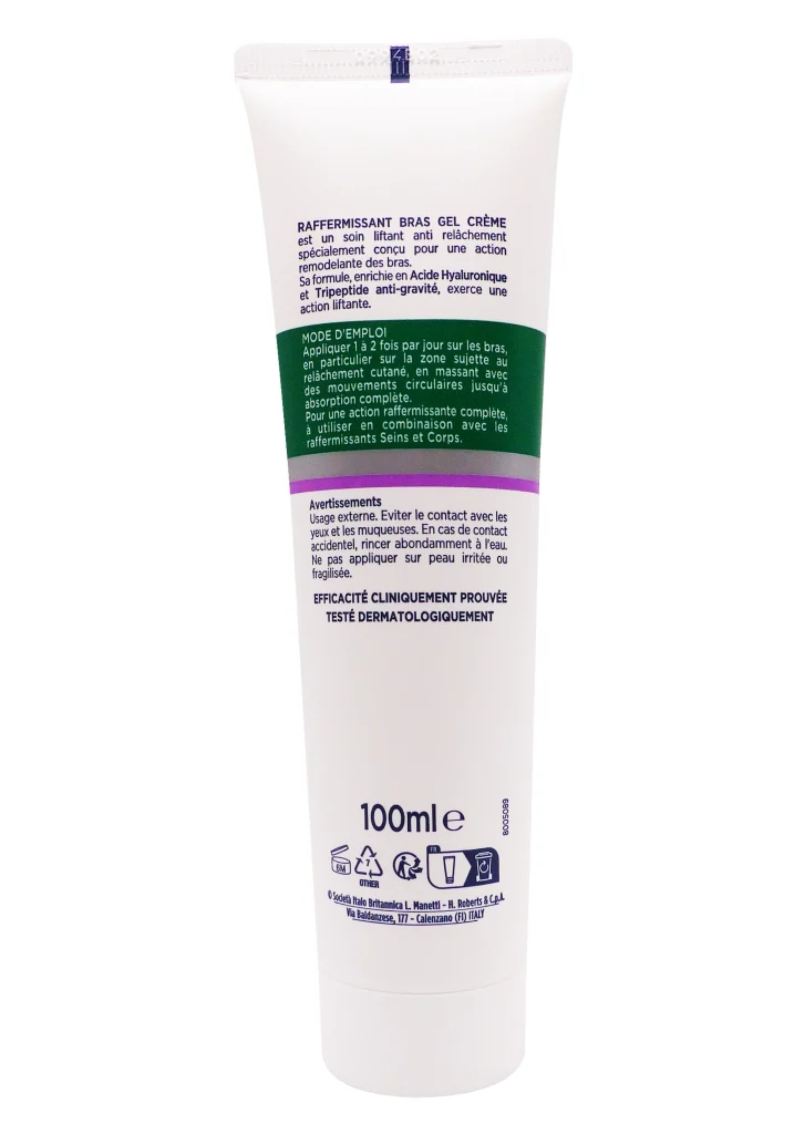 SOMATOLINE RAFFERMISSANT BRAS GEL CREME 100ML 5 raffermissant bras somatoline dos tube