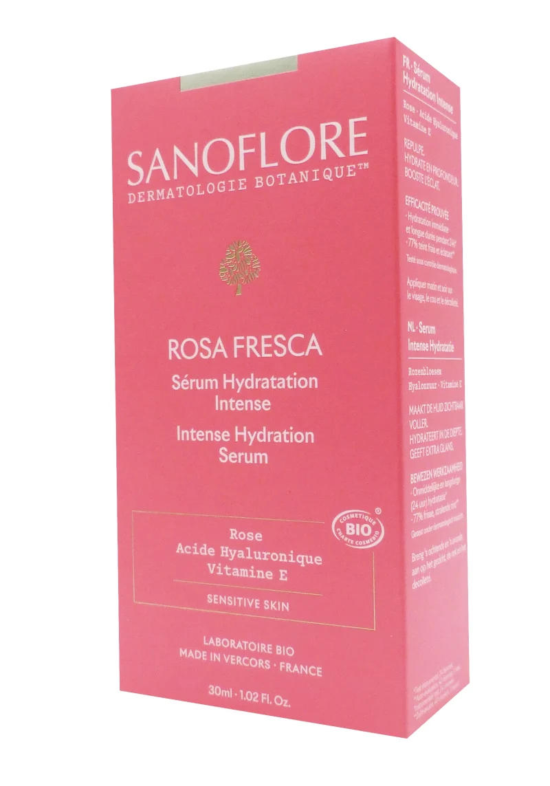 rosa fresca sérum sanoflore 30 ml