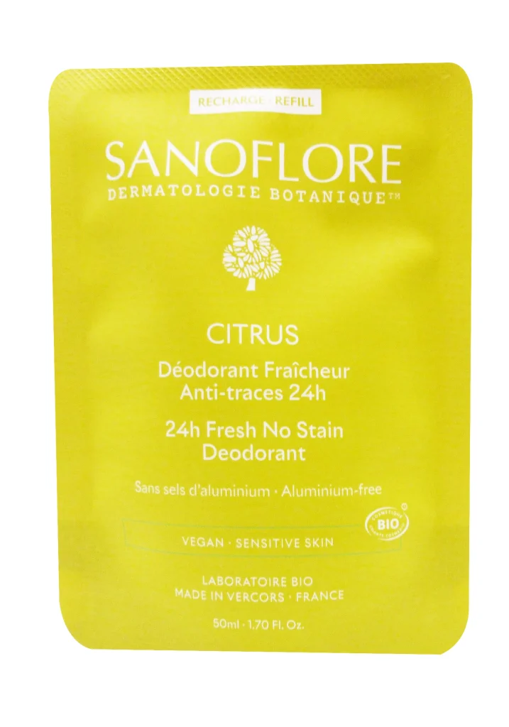 SANOFLORE CITRUS RECHARGE DEODORANT 50 ML 2 sanoflore citrus recharge sanoflore