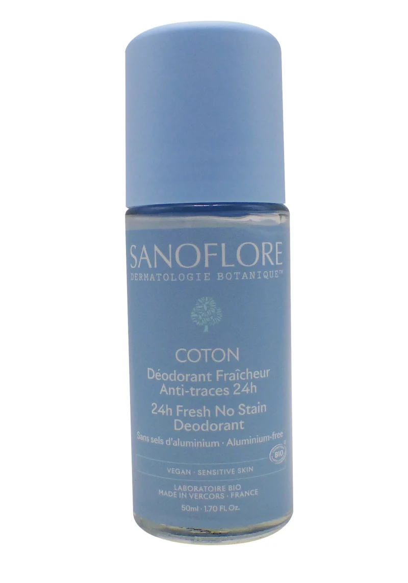 sanoflore coton déodorant 50 ml