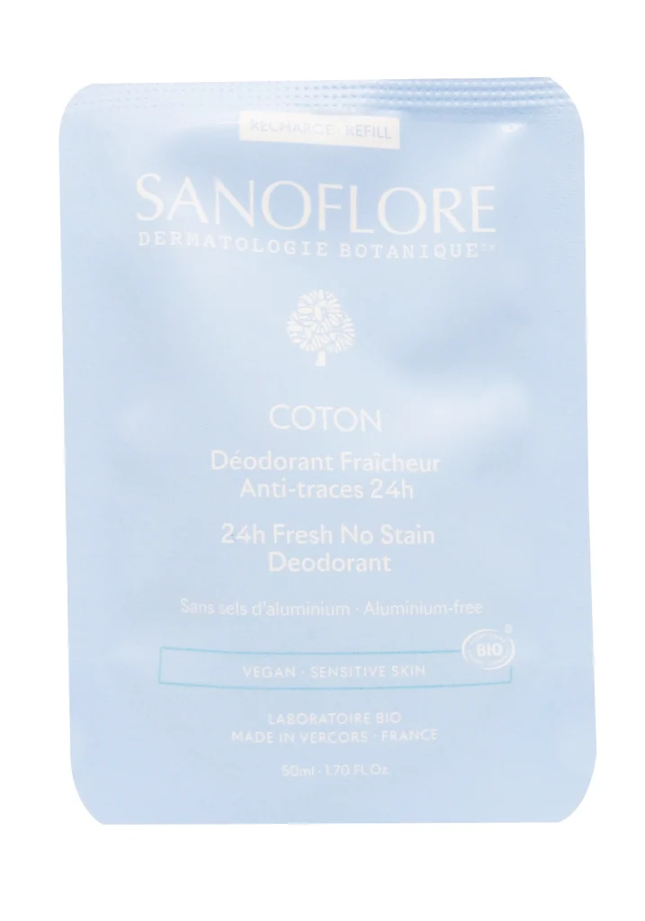 SANOFLORE RECHARGE DEODORANT COTON 50ML 2 sanoflore coton recharge 50 ml