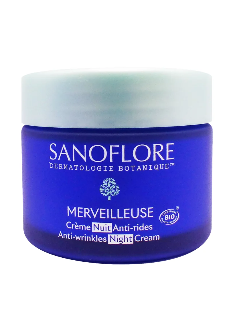 sanoflore creme nuit merveilleuse