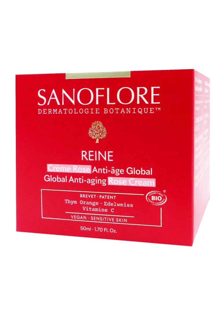 SANOFLORE REINE CREME ROSE ANTI-ÂGE GLOBAL 50ML 2 sanoflore creme rose 50 ml