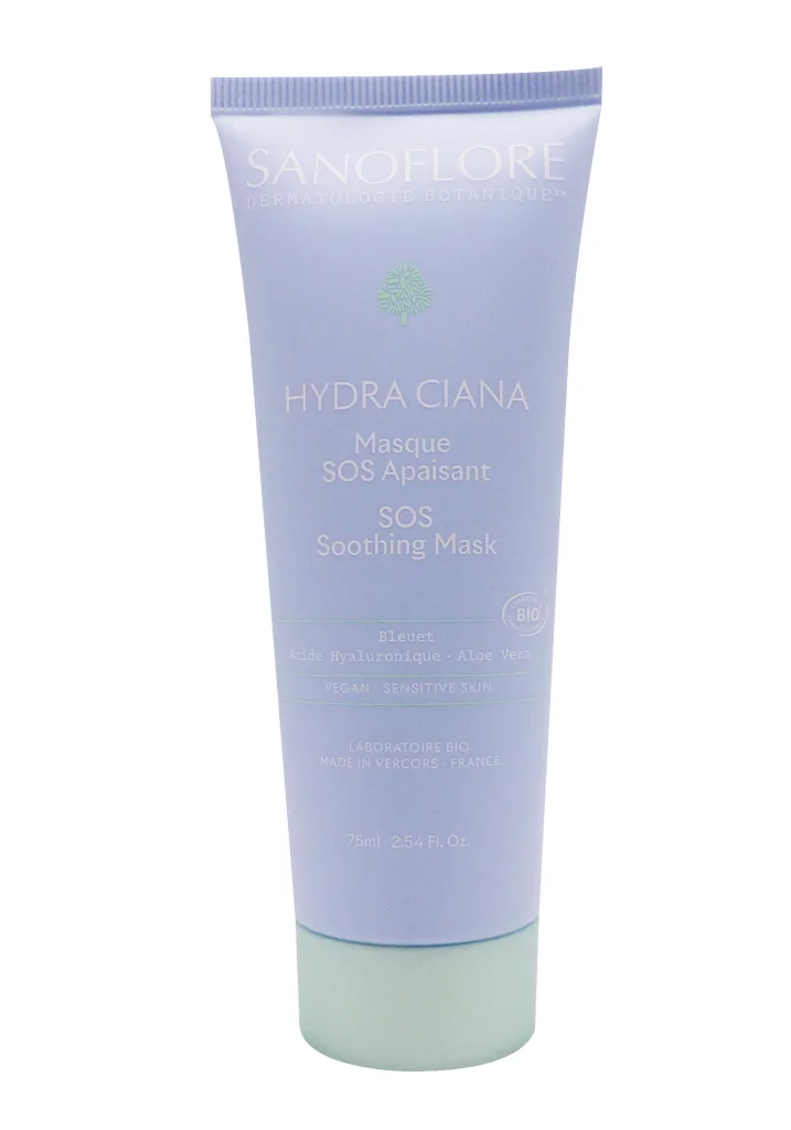 SANOFLORE HYDRA CIANA MASQUE SOS APAISANT 75ML 2 sanoflore hydra cyana