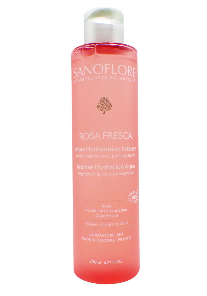 SANOFLORE ROSA FRESCA AQUA HYDRATATION INTENSE 200ML 2 sanoflore rosa fresca 200 ml lotion