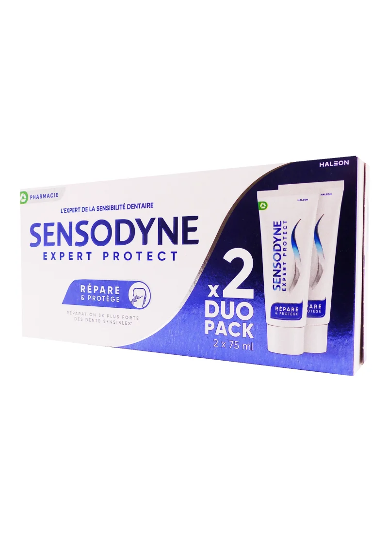 sensodyne dentifrices lot de 2
