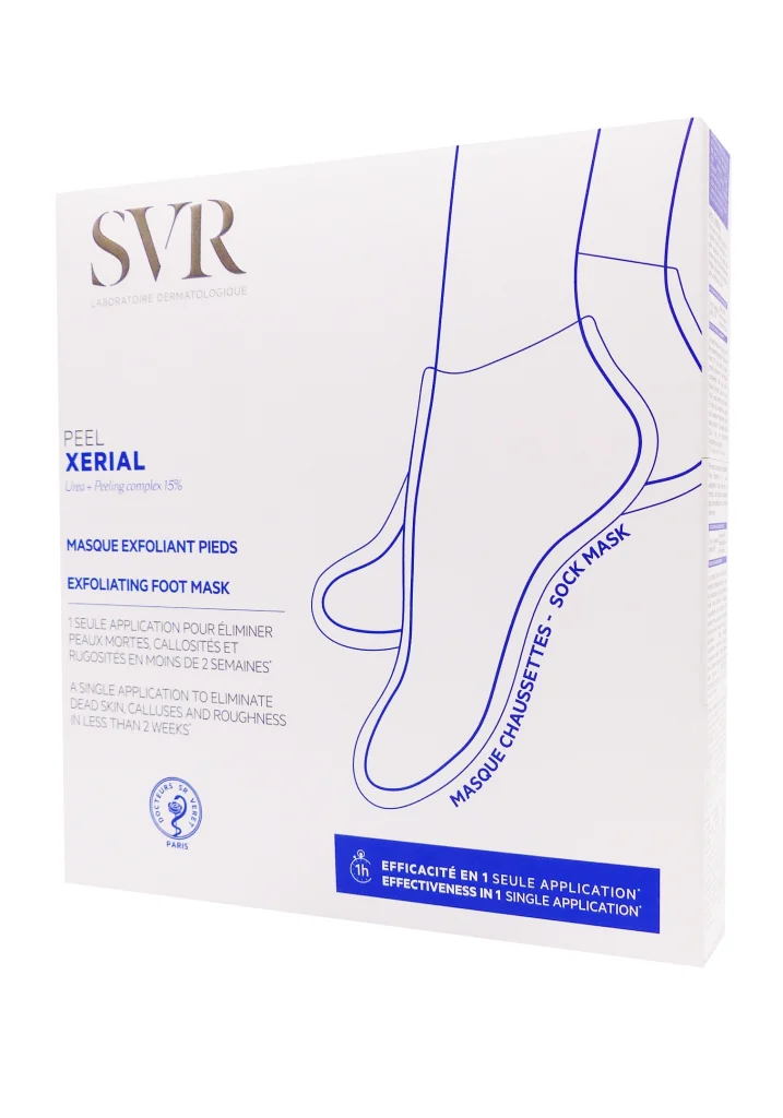 SVR XERIAL MASQUE EXFOLIANT PIEDS 2 svr xerial masque pieds