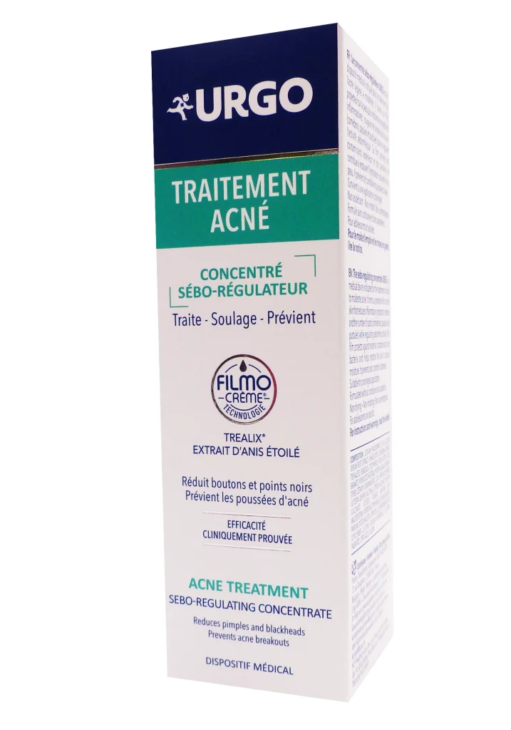 URGO CONCENTRE SEBO-REGULATEUR 30 ML 2 urgo traitement acne