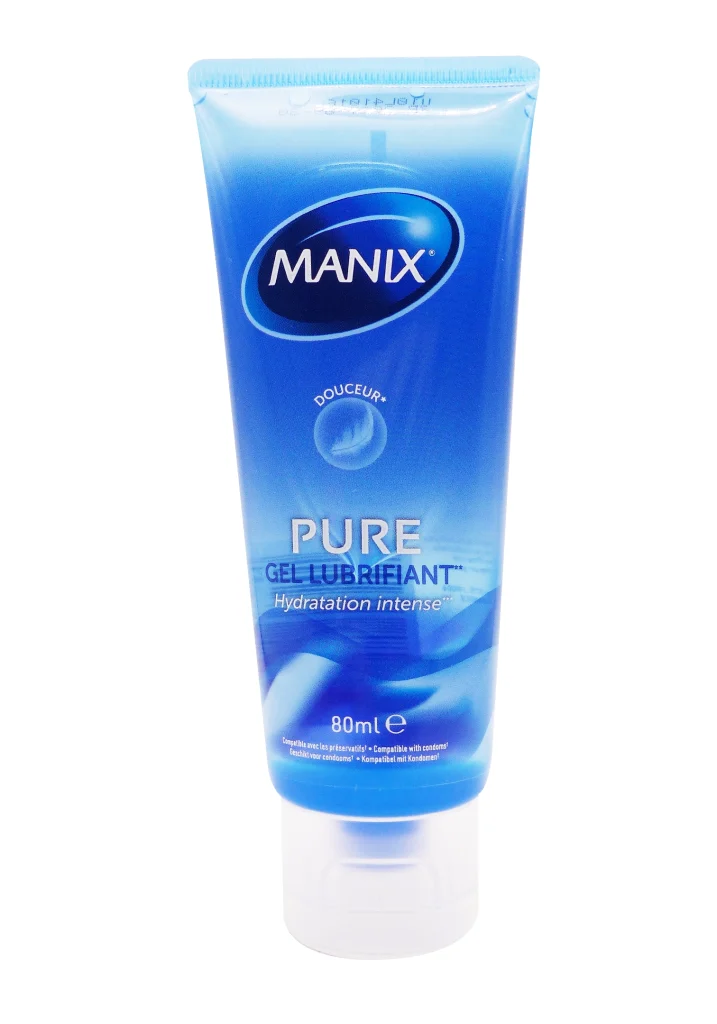MANIX PURE GEL LUBRIFIANT TUBE 200 ML 2 Manix pure gel lubrifiant 80 ml