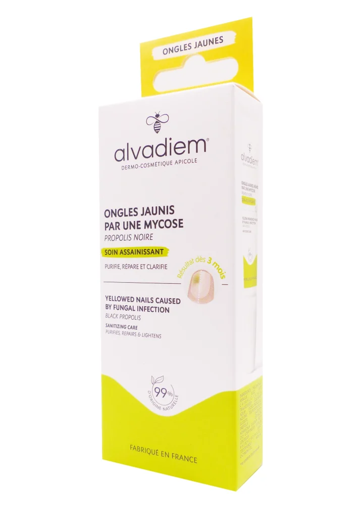 ALVADIEM SOIN ASSAINISSANT ONGLES JAUNIS PAR UNE MYCOSE 10 ML 2 alvadiem ongles jaunes