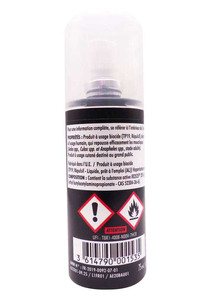 CINQ SUR CINQ TROPIC MONOÏ SPRAY 75ML 3 anti moustique monoi