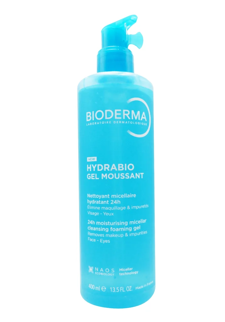 BIODERMA HYDRABIO GEL MOUSSANT 400 ML 2 bioderma hydrabio 400 ml