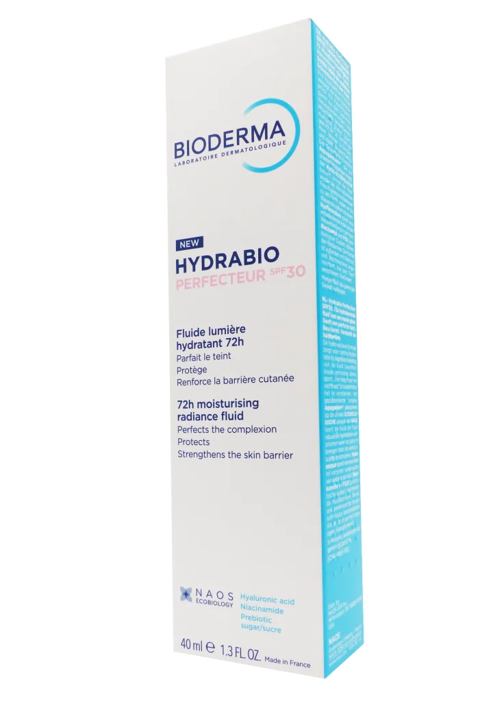 BIODERMA HYDRABIO FLUIDE PERFECTEUR SPF30, 40ML 2 bioderma hydrabio perfecteur 40 ml