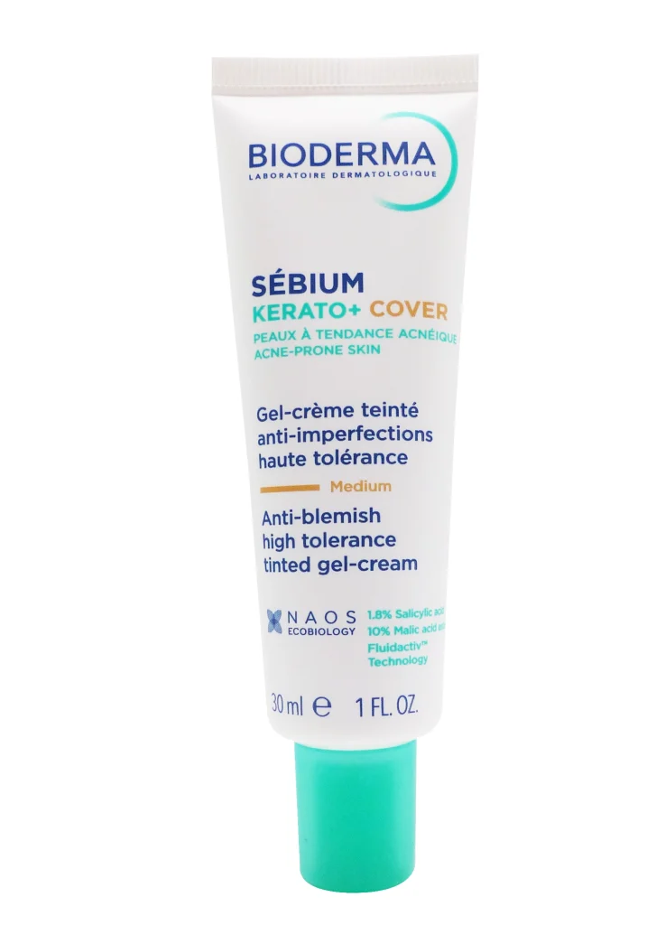 BIODERMA SEBIUM KERATO+ COVER MEDIUM 30ML 3 bioderma sebium kerato cover 30 ml