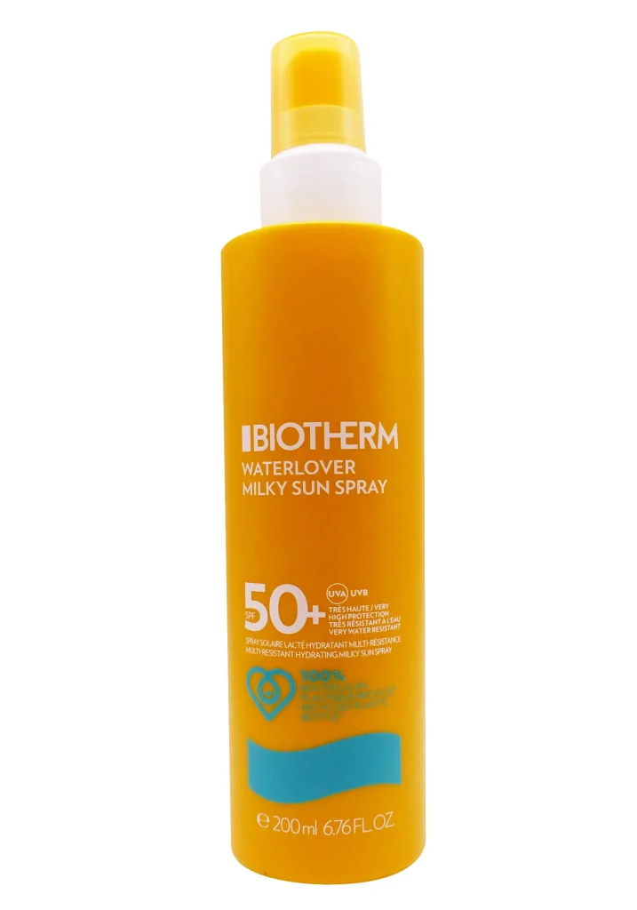 BIOTHERM WATERLOVER SPRAY SOLAIRE SPF50+ 200ML 2 biotherm lait solaire spf 50 200 ml 1