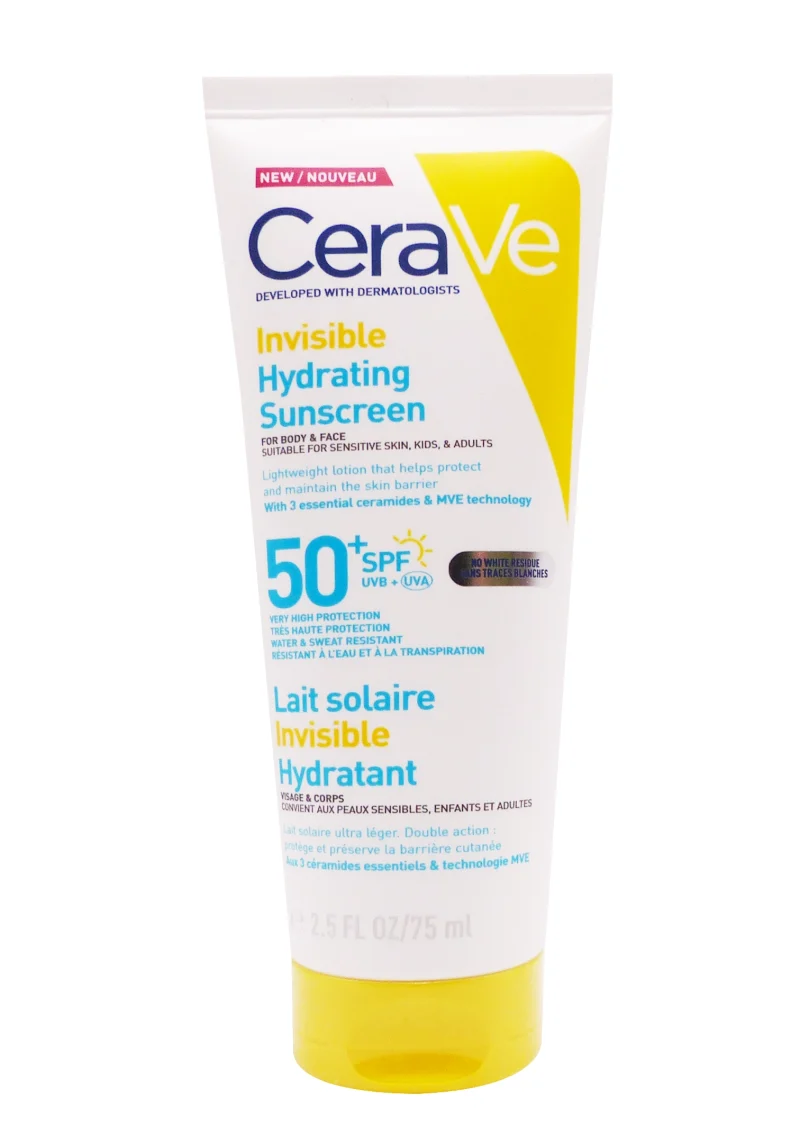 cerave lait solaire hydratant spf50+