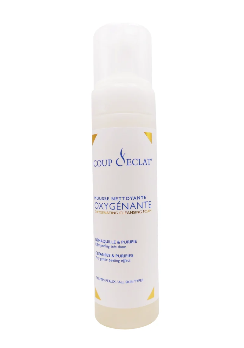 coup d'éclat mousse nettoyante