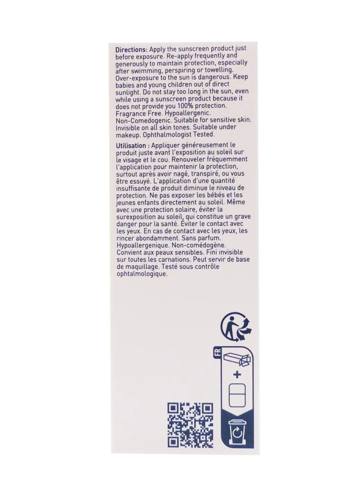 CERAVE FLUIDE HYDRATANT INVISIBLE SPF 50 50ML 5 dos cerave