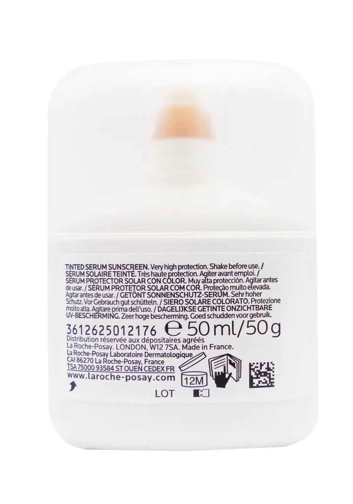 LA ROCHE-POSAY ANTHELIOS UVAIR SERUM TEINTE MEDIUM SPF50+, 50ML 4 dos la roche posay solaire