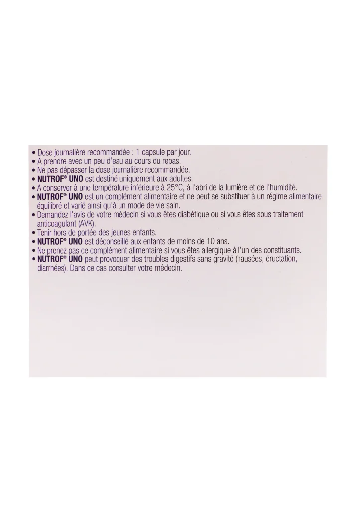 dos nutrof uno