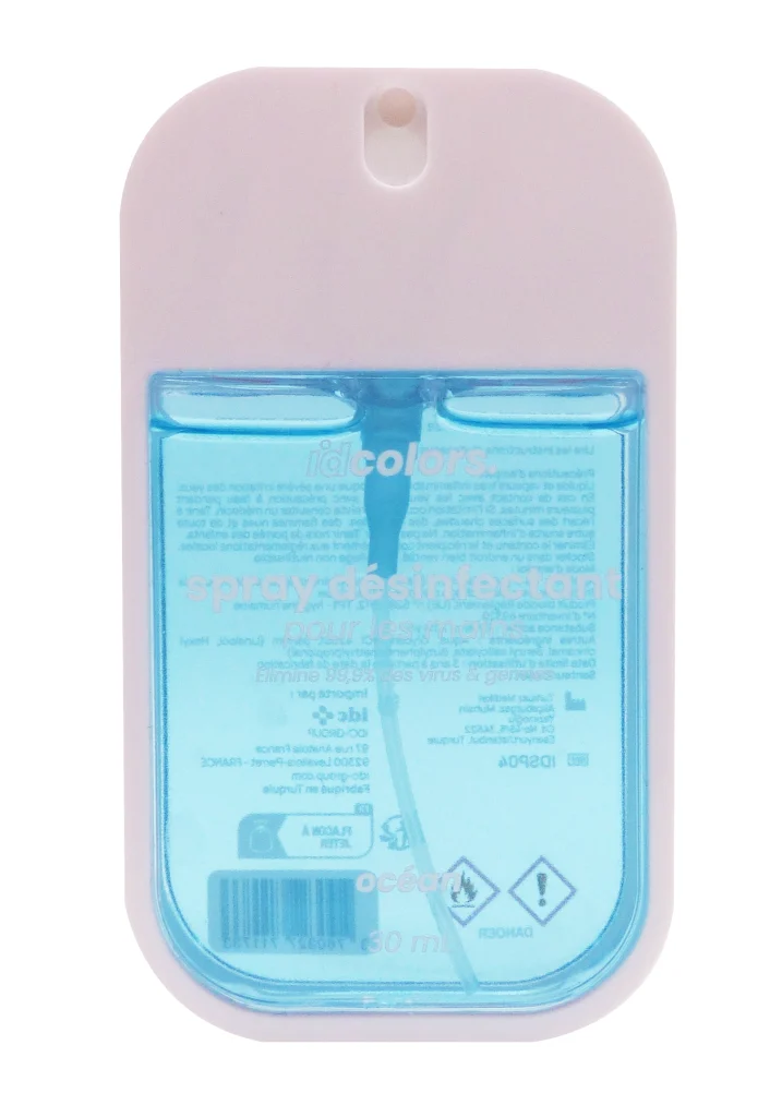 IDCOLORS SPRAY DESINFECTANT OCEAN 30 ML 2 dos spray bleu 30 ml
