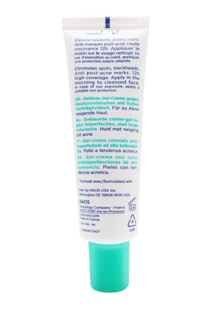 BIODERMA SEBIUM KERATO+ COVER MEDIUM 30ML 4 dos tube bioderma