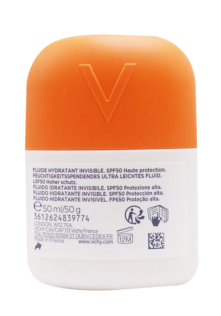 VICHY UV AQUA FLUIDE SPF50 50ML 5 dos vichy dos