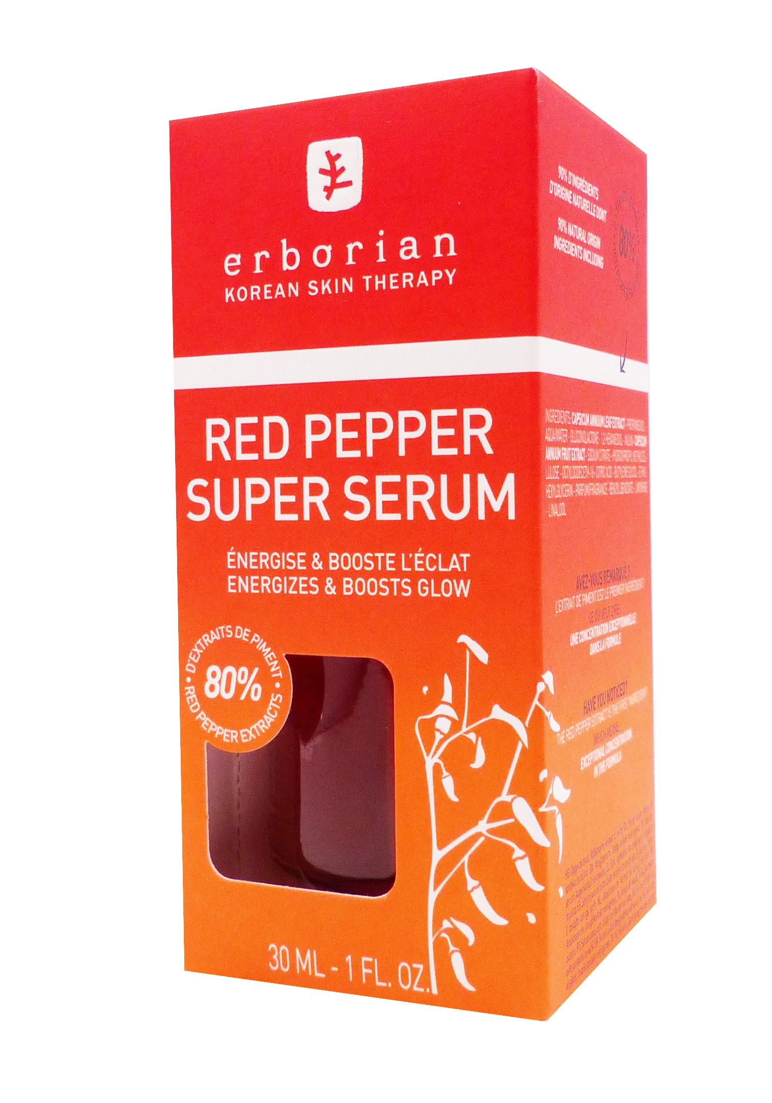 ERBORIAN RED PEPPER SUPER SERUM 30ML 1 erborian red pepper serum 30 ml