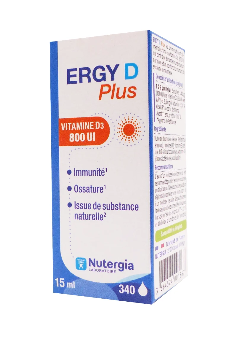 ergy d plus 15 ml