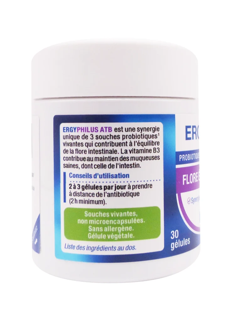 NEW ERGYPHILUS ATB 30 GELULES 3 ergyphilus atb dos