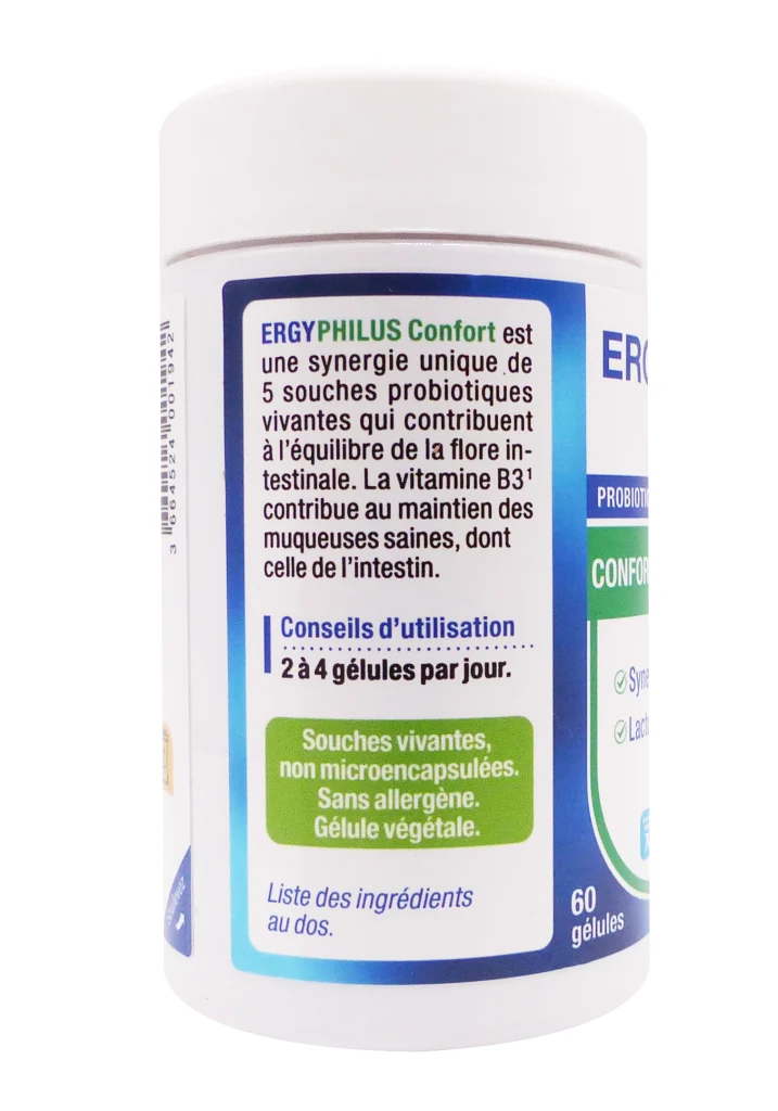 NEW ERGYPHILUS CONFORT 60 GEL 3 ergyphilus confort dos