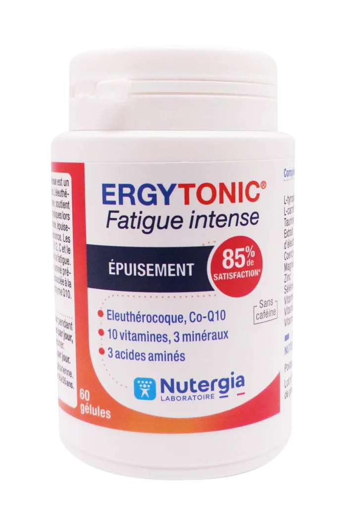 ERGYTONIC FATIGUE INTENSE 60 GELULES NUTERGIA 2 ergytonic nutergia 60 gelules