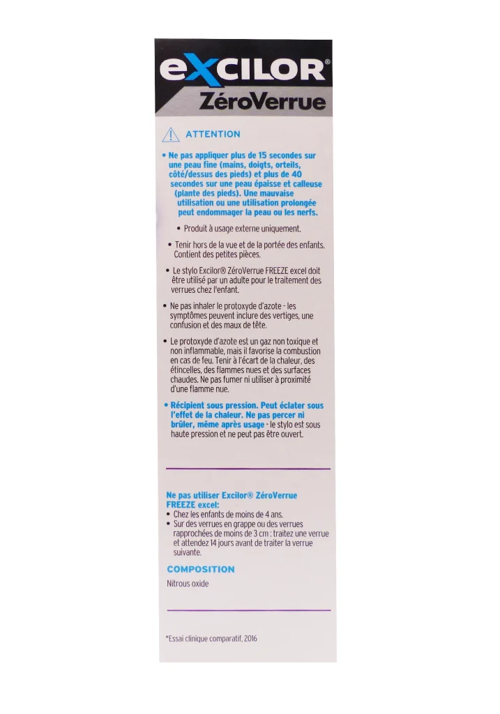 OBJECTIF ZEROVERRUE FREEZE EXCEL 1 STYLO ET 9 EMBOUTS JETABLES 3 excilor zeroverrue cote