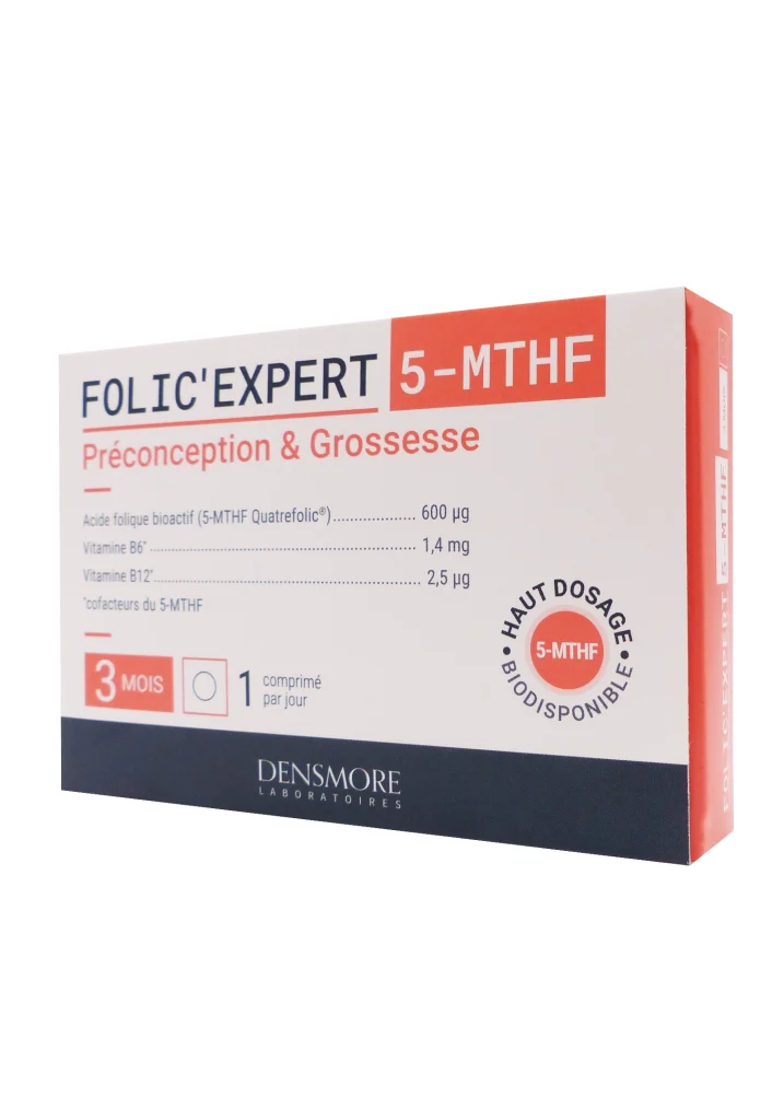 FOLIC'EXPERT 5-MTHF 90 COMPRIMES 2 folic expres